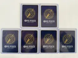 One Piece TCG Monkey D Luffy Op11-118 Sec, Op06-013 AA, Op13-118 Playset - Image 2