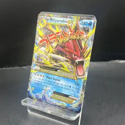 Pokemon TCG Mega Gyarados EX Breakpoint 27/122 Holo Promo Card LP Condition - Image 2