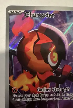 Charcadet 022 Pokemon Center Stamped Black Star Promo Pokemon Card - Image 5