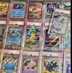 PSA/CGC Graded Pokemon Card + 3 Booster Packs + 53-Card Bulk W/ FULL ART - Image 5