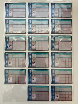 UNSCRATCHED 17 Card Lot of Unplayed 1997 Tomy Pokemon Scratch Japanese TCG - Image 2