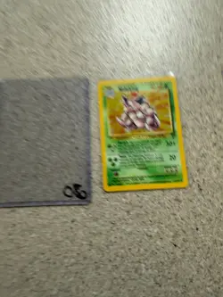 Pokemon Nidoking Holo Rare Card 11/130 Vintage Base Set 2 LP - Image 1