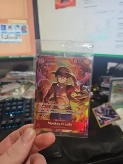 Monkey.D.Luffy (Treasure Booster Set) ST10-006 One Piece Promotion Cards Foil - Image 1