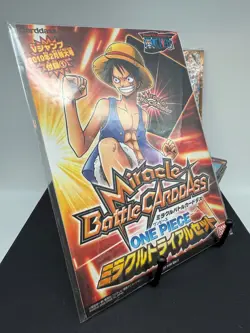 ONE PIECE VJUMP TRIAL SET SEALED 2010 CARDS LUFFY NAMI COMPLET SET BOOK - Image 1