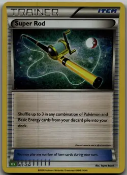 Super Rod (CLV) foil Classic Collection Trading Card Game Classic 028/034 NM - Image 1