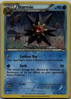 Starmie foil Classic Collection Trading Card Game Classic 005/034 NM - Image 1
