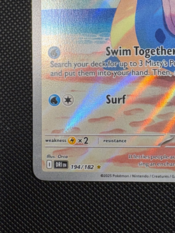 Misty's Lapras 194/182 Destined Rivals Pokemon Card - Image 5