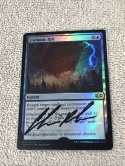 Cyclonic Rift Artist Proof Signed FOIL Double Masters - Image 1