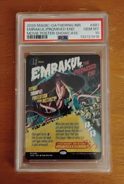 MTG Emrakul the Promised End - PSA 10 - Movie Poster Showcase - Free Shp - Image 1