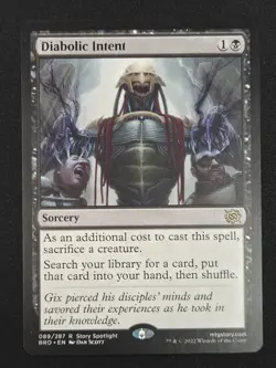 Diabolic Intent The Brothers' War Regular - Image 1
