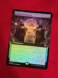 Court of Vantress (Extended Art) Commander: Wilds of Eldraine Foil #30 Rare - Image 1