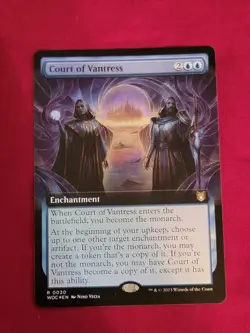 Court of Vantress (Extended Art) Commander: Wilds of Eldraine Foil #30 Rare - Image 3