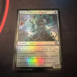 March of the Machine #196 Kami of Whispered Hopes FOIL MTG Uncommon - Image 1