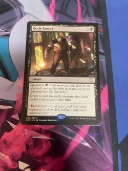 MTG - BODY COUNT - RARE - NCC - NM - Image 1