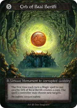 Sorcery Contested Realm - Orb of Ba'al Berith - Beta (B) - Image 1