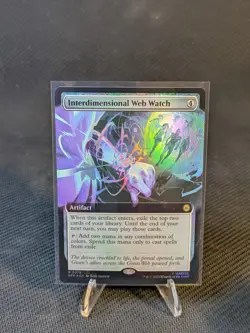 Interdimensional Web Watch (Extended Art) Marvel's Spider-Man Foil - Image 1