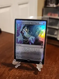 Interdimensional Web Watch Foil Marvel's Spider-Man NM MTG - Image 1