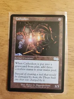 Cathodion - Urza's Saga - MTG Magic - Uncommon - Artifact - Image 1