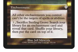 Magic The Gathering MTG - Invasion INV 2000 - #278 Sterling Grove NM x3 LOT2 - Image 3