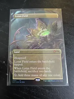 MTG FOIL Lotus Field Secret Lair Countdown Kit Borderless Secret Lair #2023 NM - Image 1