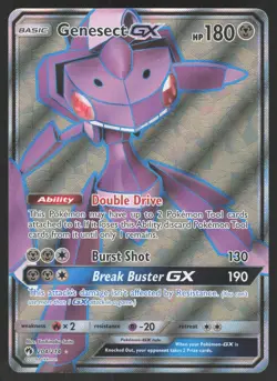 Genesect GX 204/214 Ultra Rare Pokemon TCG SM Lost Thunder NM - Image 1