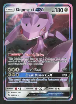 Genesect GX 130/214 Pokemon TCG SM - Lost Thunder VLP - Image 1