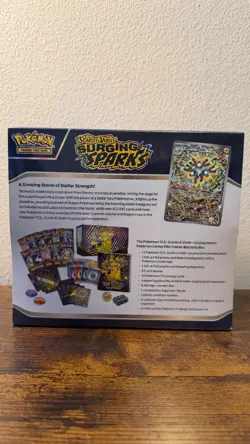 Surging Sparks Pokemon Center ETB Sealed Elite Trainer Box Pokemon TCG - Image 2