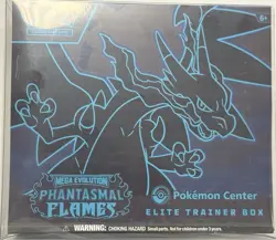 Pokemon Center ETB Mega Evolution Phantasmal Flames Elite Trainer Box - Image 1