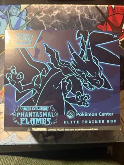 Pokemon Center ETB Mega Evolution Phantasmal Flames Elite Trainer Box - Image 5