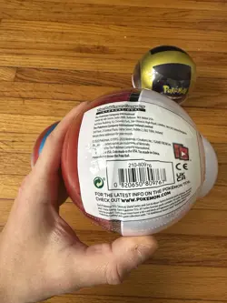 Lot of 4 Pokemon TCG Pokeball Tins, 1 H20, 3 D21, 12 Total Booster Packs, Sealed - Image 2
