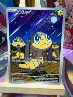 Helioptile 143/132 Illustration Rare Mega Evolution Pokemon NM - Image 1