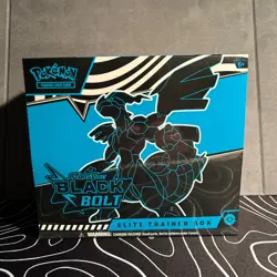 Pokemon Black Bolt Elite Trainer Box Brand New & Sealed FREE TRACKED SHIPPING - Image 1