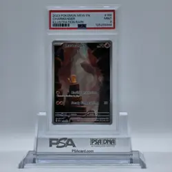 2023 Pokemon Mew EN Illustration Rare #168 Charmander PSA 9 - Image 1
