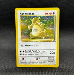 Pokemon TCG Kangaskhan Jungle 5/64 Holo Unlimited Holo Rare Pokemon - Image 1