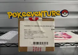Pokemon TCG Sword & Shield Chilling Reign Booster 6-Box Case 820650828461 - Image 1