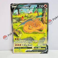 Pokemon Sword and Shield: Charizard V SWSH260 Black Star Promo Raw Full Art - Image 3