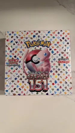 Pokemon 151 Japanese Booster Box (SV2a Scarlet Violet) Sealed US Seller - Image 1