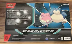 Pokemon Snorlax Ex & Blissey Ex Special Collection Box **NEW and SEALED** - Image 2