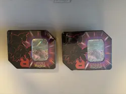 Pokemon TCG Destined Rivals Team Rocket Tin (Nidoking ex) - Factory Sealed - Image 1