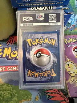 Pokemon Base Set 2 Blastoise Holo Rare 2/130 PSA 8 NM-MT - Image 3
