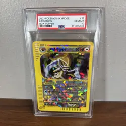 Pokemon Skyridge Box Topper #12 Kabutops Promo Holo 2003 PSA 10 Gem Mint - Image 1