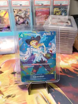 Cavendish OP10-045 Rare Alt Art Holo - One Piece Royal Blood - English MINT US - Image 1