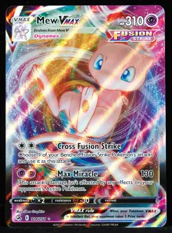 Mew VMAX #114/264 NM/M Pokemon Card - Image 1