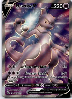 Mewtwo V - Promo SWSH: Sword & Shield Promo Cards SWSH229 NM - Image 1