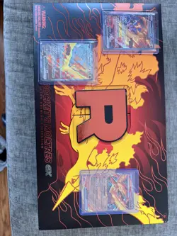 Team Rockets Moltres Promo Cards EX UPC Box Opened With Items, No Packs - Image 1