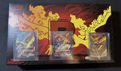 Team Rockets Moltres Promo Cards EX UPC Box Opened With Items, No Packs - Image 2