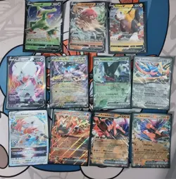 Pokemon TCG Mixed 11 Card Bundle V & Ex Promos - Image 1