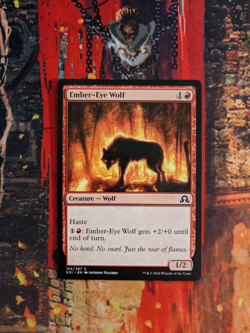 MTG Card : (1x) Ember-Eye Wolf (Shadows over Innistrad) - Image 1