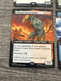 MTG Magic Spider-Man Spiderman Lot Of 6 Extended Art Rare Cards - Image 5