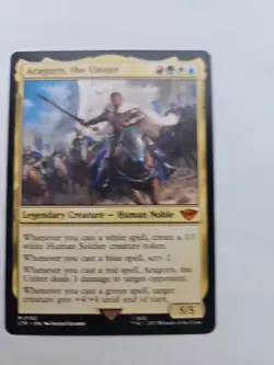 Lord of the Rings Aragorn the Uniter #192 Magic: The Gathering Card NM Condition - Image 1